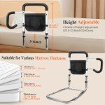 Adjustable Bed Rails for Elderly Safety & Support