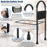 Adjustable Bed Rail for Seniors with Storage Bag
