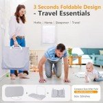 Portable Toddler Bed Rails for Travel Safety