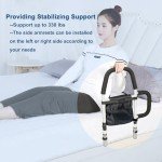 Elderly Bed Assist Rail with Storage Pocket