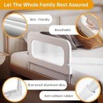 Adjustable Toddler Bed Rail - Extra High Safety Guard