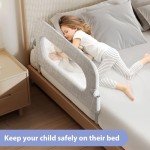 Adjustable Toddler Bed Rails Guard - 32" Portable