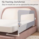 Foldable Bed Rail for Toddlers and Kids