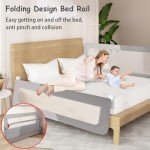 Foldable Bed Rail for Toddlers and Kids