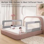Foldable Bed Rail for Toddlers and Kids