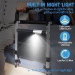 Adjustable Bed Rails with Alarm & Night Light