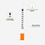 Care Touch Insulin Syringes | 29g 5/16" - 8 mm 1 cc (Pack of 100)