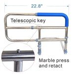 Adjustable Stainless Steel Bed Rail for Seniors