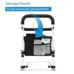 Bed Safety Rail for Seniors with Storage Bag
