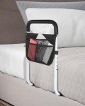 Adjustable Bed Rails for Seniors with Storage Bag