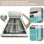 Adjustable Bed Rail for Toddlers - 32"/80cm Safety Guard