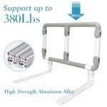 Adjustable Folding Bed Rails for Seniors, Fits All Sizes