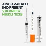 Care Touch Insulin Syringes | 29g 5/16" - 8 mm 1 cc (Pack of 100)