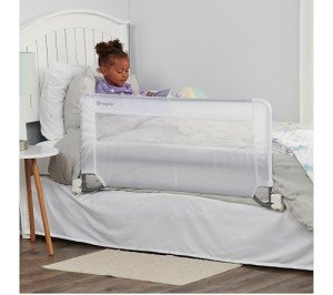Regalo Swing Down Single Bed Rail, White