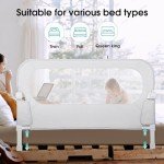 NUTIKAS Extra Tall Baby Bed Rail Guard