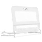 Dream On Me Adjustable Lightweight Bed Rail - White