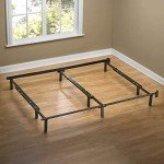 Adjustable Heavy-Duty Bed Frame for Box Springs