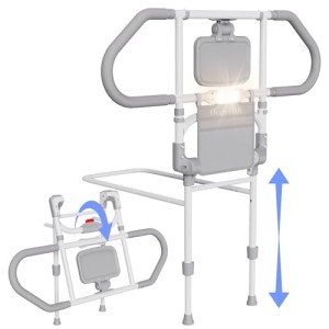 Ocarevian Adjustable Bed Rails for Elderly Safety