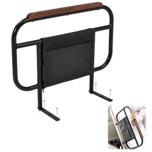 Adjustable Bed Side Rails for Wooden Boards