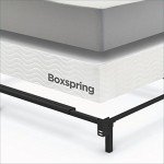 Adjustable Heavy-Duty Bed Frame for Box Springs