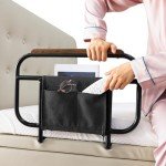 Adjustable Bed Side Rails for Wooden Boards