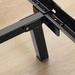 Adjustable Heavy-Duty Bed Frame for Box Springs