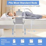 Ocarevian Adjustable Bed Rails for Elderly Safety