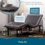 LUCID L300 Adjustable Bed Frame Base