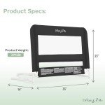 Dream On Me Lightweight Adjustable Toddler Bed Rail
