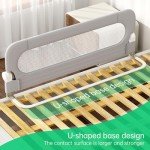 UPGOGO Toddler Bed Rail - Safe Folding Guard
