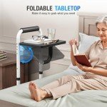 Adjustable Bed Rails for Seniors with Safety Features