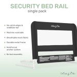 Dream On Me Lightweight Adjustable Toddler Bed Rail