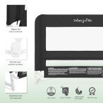 Dream On Me Lightweight Adjustable Toddler Bed Rail