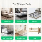 UPGOGO Toddler Bed Rail - Safe Folding Guard