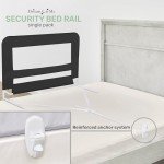 Dream On Me Lightweight Adjustable Toddler Bed Rail