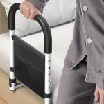 Adjustable Bed Rails for Seniors with Storage Bag
