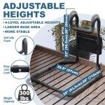 Ewigold Height-Adjustable Bed Rails for Elderly Safety