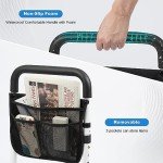 Adjustable Bed Rails for Seniors with Storage Bag