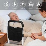 Adjustable Bed Rails for Seniors with Storage Bag