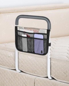 Adjustable Bed Rails for Seniors with Storage Bag