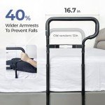 Adjustable Bed Rails for Elderly Safety & Support