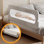 Foldable Toddler Bed Rails - Kids Safety Bumper