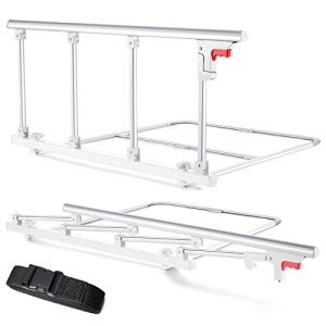 Foldable Safety Bed Rail for Seniors and Adults