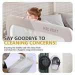 Foldable Toddler Bed Rails - Kids Safety Bumper