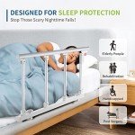 Foldable Safety Bed Rail for Seniors and Adults