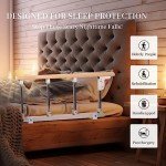 Folding Bed Rails for Elderly Safety and Support
