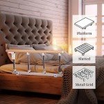 Folding Bed Rails for Elderly Safety and Support