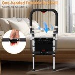 Adjustable Bed Rails for Elderly Safety and Support