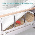 Folding Bed Rails for Elderly Safety and Support