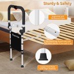 Adjustable Bed Rails for Elderly Safety and Support